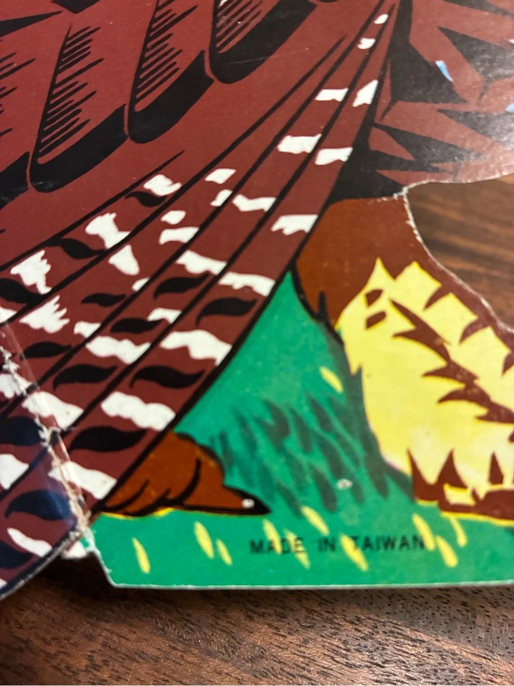 Set of 3 Vintage Paper Honeycomb Turkeys Original Packaging Thanksgiving